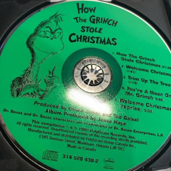 Music from The Original Rudolf the red nose Reindeer & How the Grinch Stole XMas - Picture 6 of 9